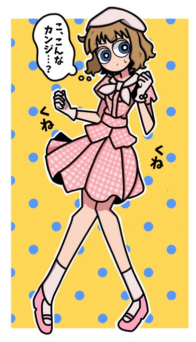 「polka dot skirt」 illustration images(Latest｜RT&Fav:50)