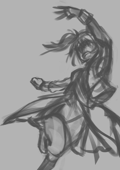 躍動感のtwitterイラスト検索結果