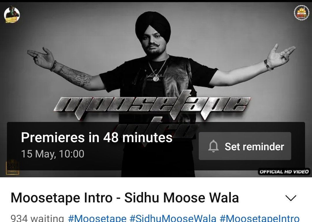 Mr_ankush18's tweet photo. Waiting ...✌️💥💥 #moosetape https://t.co/CgkAVBPuww