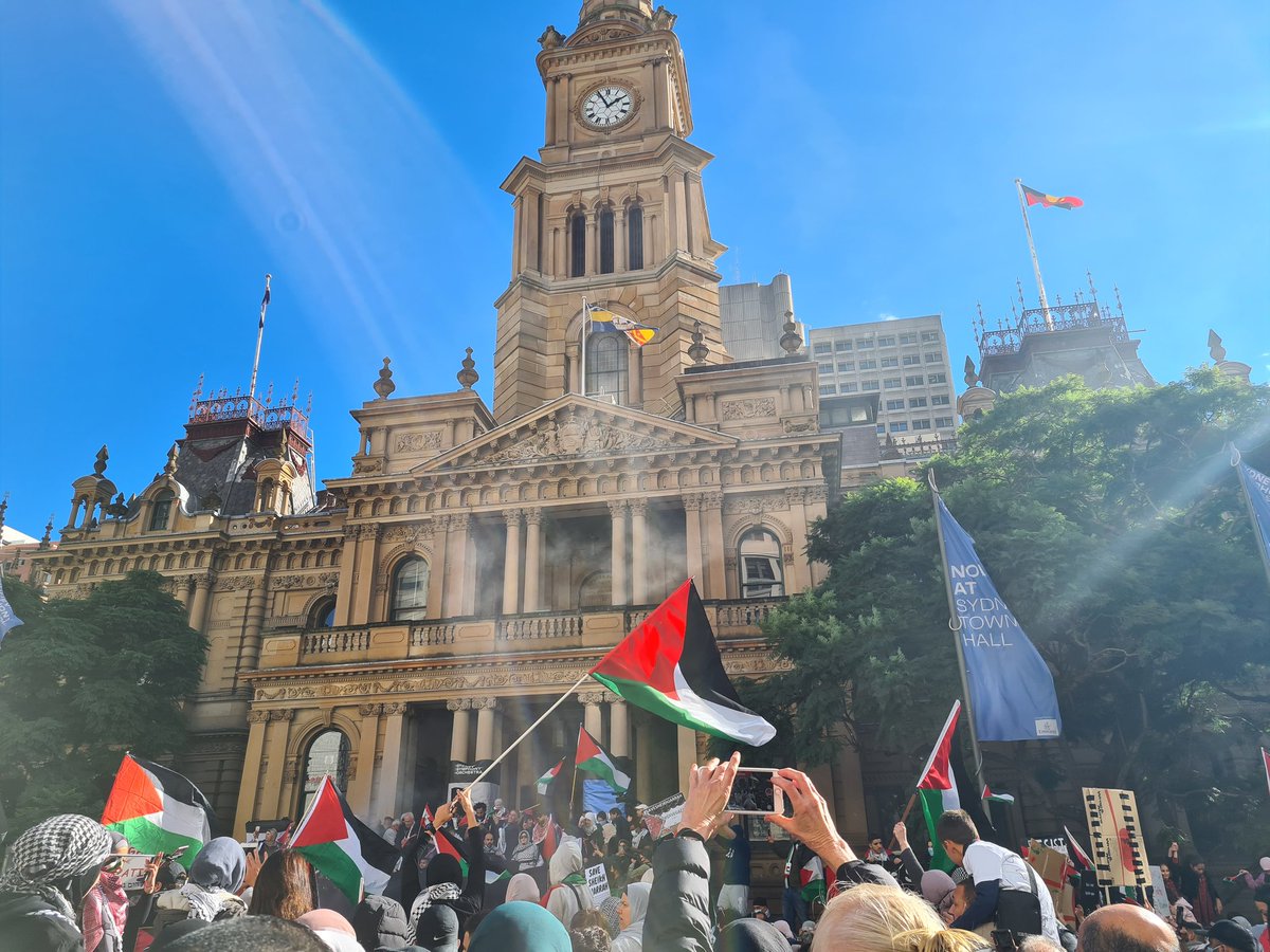Sydney out for Palestine