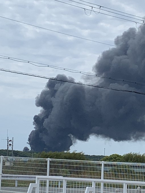 火事 加古川市八幡町 稲美町 火事 5月15日 火災現場画像 火事現場は 加古川市八幡町614 泰誠貿易 付近 三木市からも黒煙が見える まとめダネ