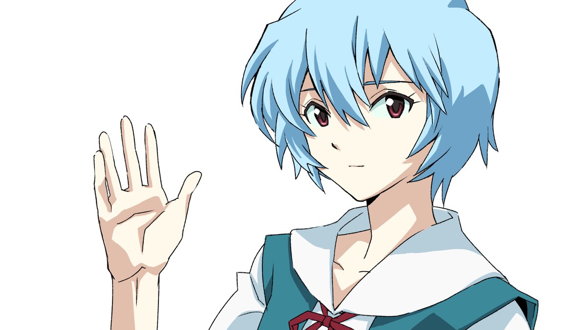 エヴァンゲリオン 綾波レイ イラスト あいさつ やたがらすpのイラスト エヴァンゲリオン 綾波レイ イラスト あいさつ やたがらすpのイラスト