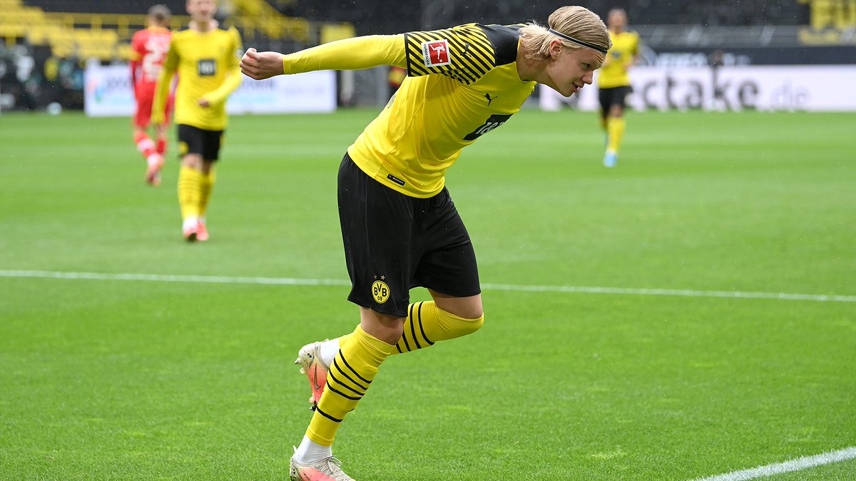 Goal number 40! ⚽

A reminder <a href="/ErlingHaaland/">Erling Haaland</a> is just 20 years old 🤯