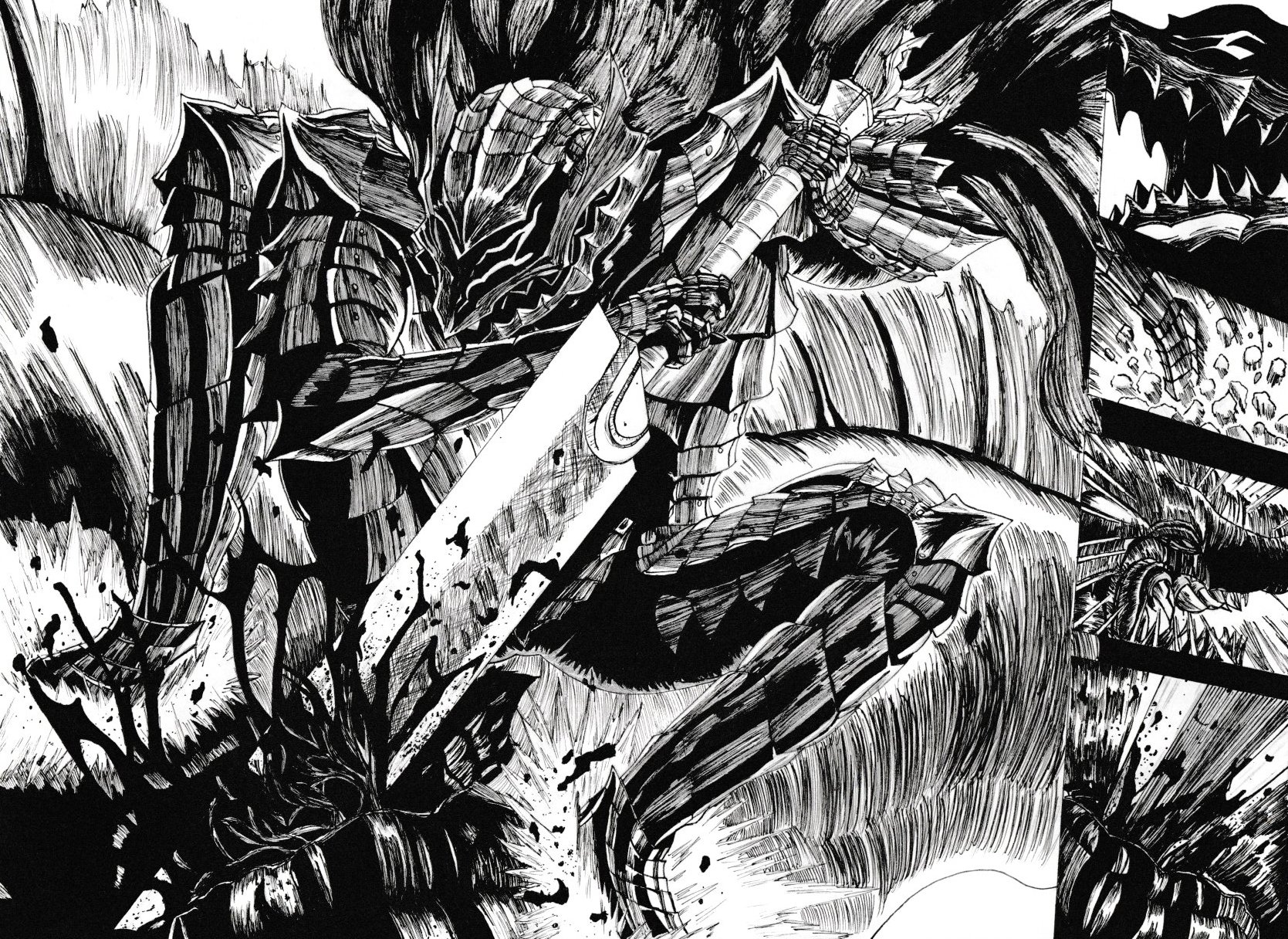 Berserk Black and White