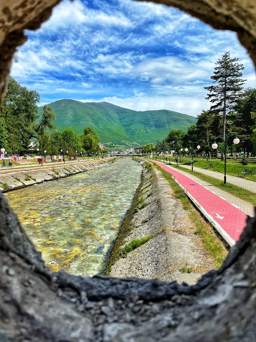 Doğal güzellikleriyle “Vardar Irmağı ve Suva Gora dağları (Krstec Tepe) Gostivar…