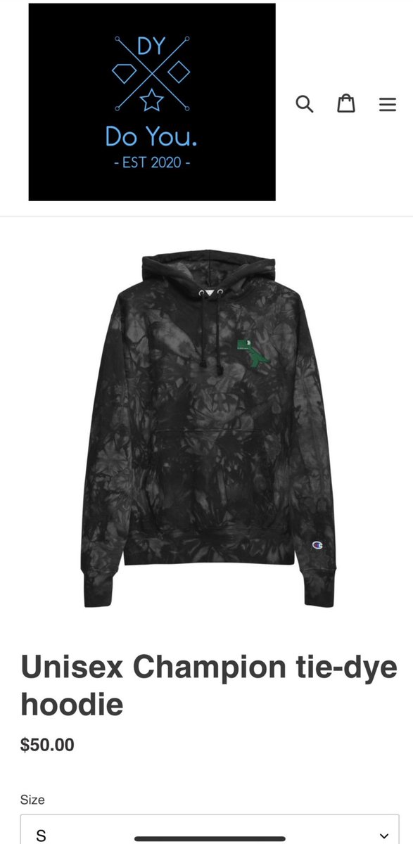Embroidered dino hoodies will be gone soon. Better cop while you still have a chance! doyoucompany.com