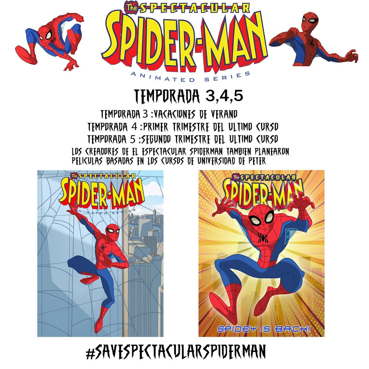 Specspidey_'s tweet photo. ¿Qué hubiéramos visto en las siguientes temporadas? 

#bringbackspectacularspiderman #Savespectacularspiderman #spectacularspiderman #spiderman https://t.co/3V2WcciGFq