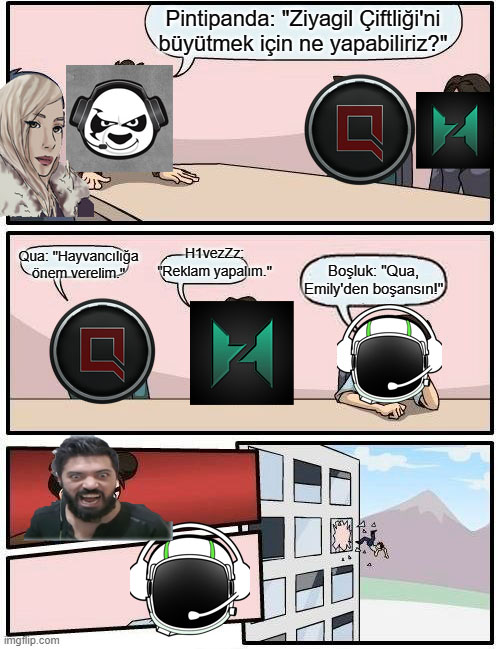 <a href="/pintipanda/">Tuna Akşen</a> <a href="/thequanaril/">Can Kızılgüneşler</a> @boslukcpl <a href="/AlpKocamann/">Alp Kocaman</a> 
Ziyagil Çiftliği'nde sıradan bir gün...