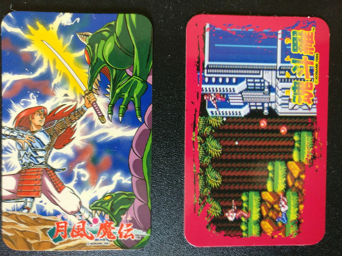 supagemu's tweet photo. My Konami Famicom Cards 😍 https://t.co/QJxamAXcQm
