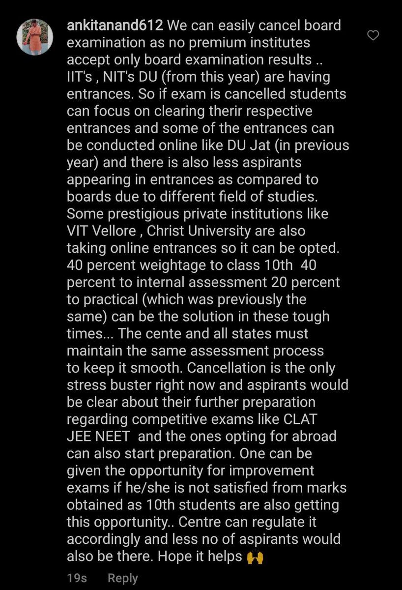 AnkitAn94200390's tweet photo. @DrRPNishank  @PMOIndia @SonuSood  @AdvMamtaSharma  @BJP4India @AamAadmiParty @TheAnuragTyagi  @cbseindia29  
#modiji_cancel12thboards #cancelboardexams https://t.co/x5ZbWHLWNY