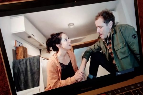 Seen this? ‘A real sense of live theatre bursts through the screen’: <a href="/twolinestheatre/">twolines</a>’s digital production of #WaitingForLefty, updated to the modern day, breathes some sharp, fresh air into the Zoom theatre form, says <a href="/OughtToBeClowns/">Ian Foster</a> dlvr.it/S0BbpV