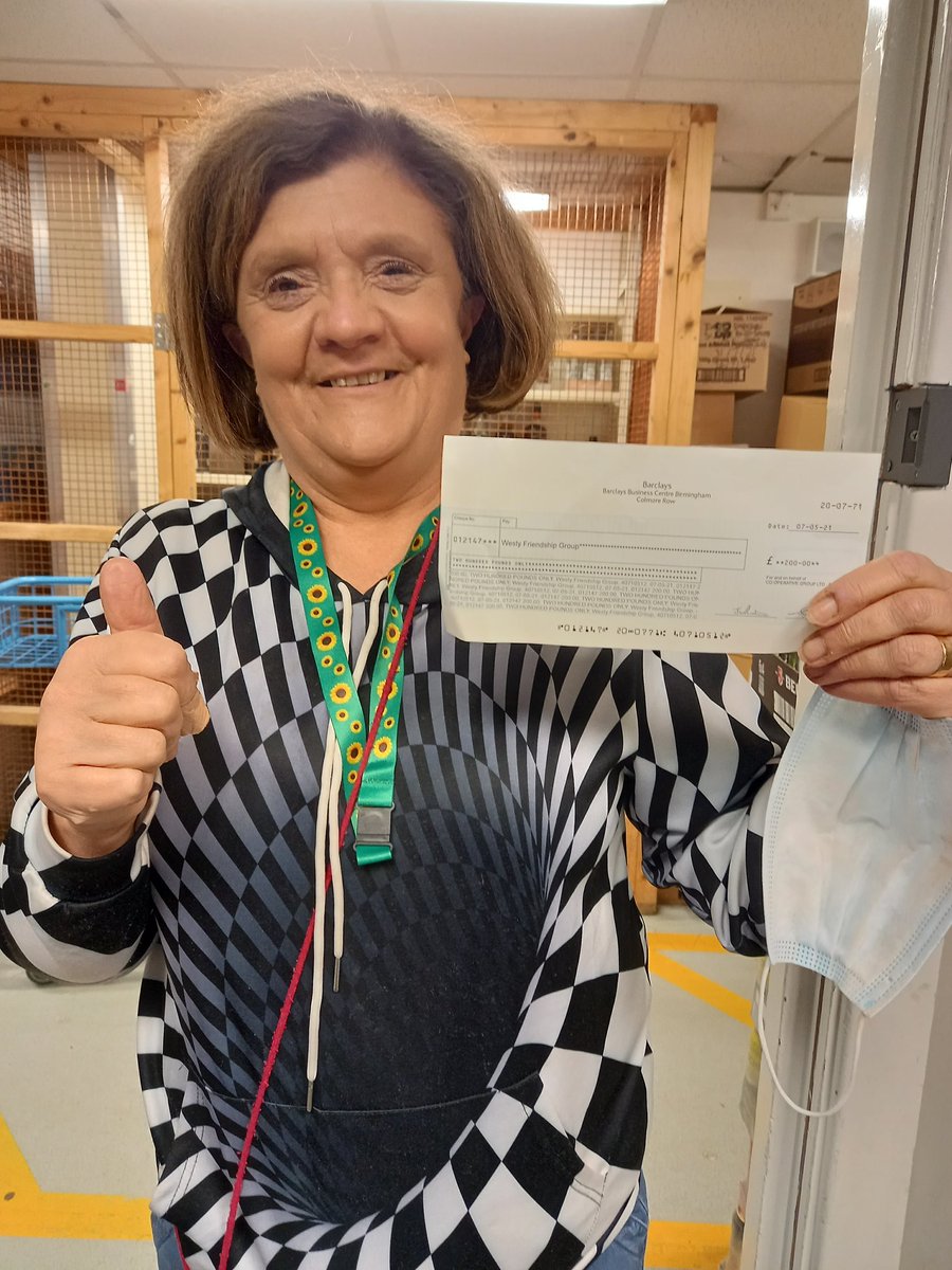Really proud to be able to present Lynn from westy friendship group, here in Latchford, with a £200 community fund grant from 
<a href="/coopuk/">Co-op</a> 
#ItsWhatWeDo 
Lynn you do amazing work in our community, you are amazing
<a href="/Bernadettewarr/">Bernadette Bell</a> 
<a href="/FarmingChamp84/">Sophie Green</a> 
<a href="/PaulWillcox7/">Paul Willcox</a>