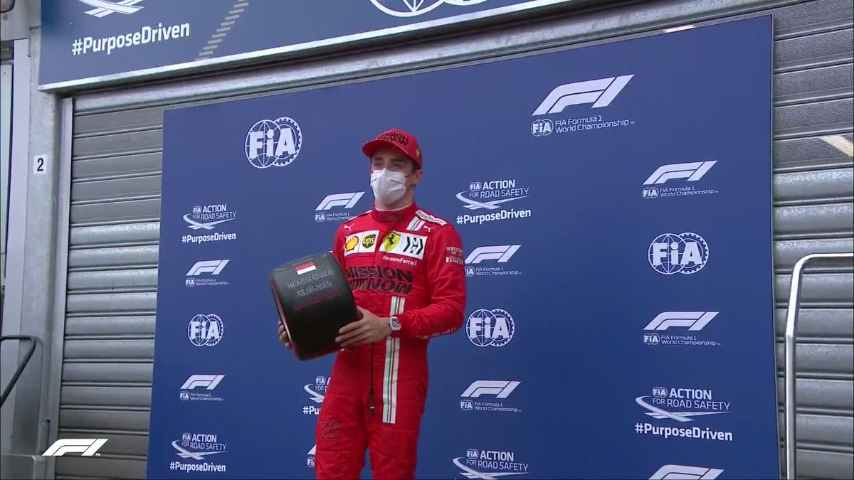 An eighth <a href="/pirellisport/">Pirelli Motorsport</a> Pole Position Award for <a href="/Charles_Leclerc/">Charles Leclerc</a>, and his first at home 😍

#MonacoGP 🇲🇨 #F1