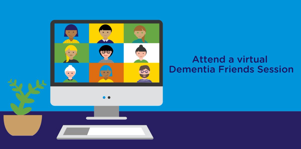 Dementia Action Week is a brilliant time to get on board and learn more about dementia and the things you can do to help everyone affected by the condition.

Why not sign up to attend a virtual Dementia Friends Session, any time that suits you: bit.ly/38m8HiF
