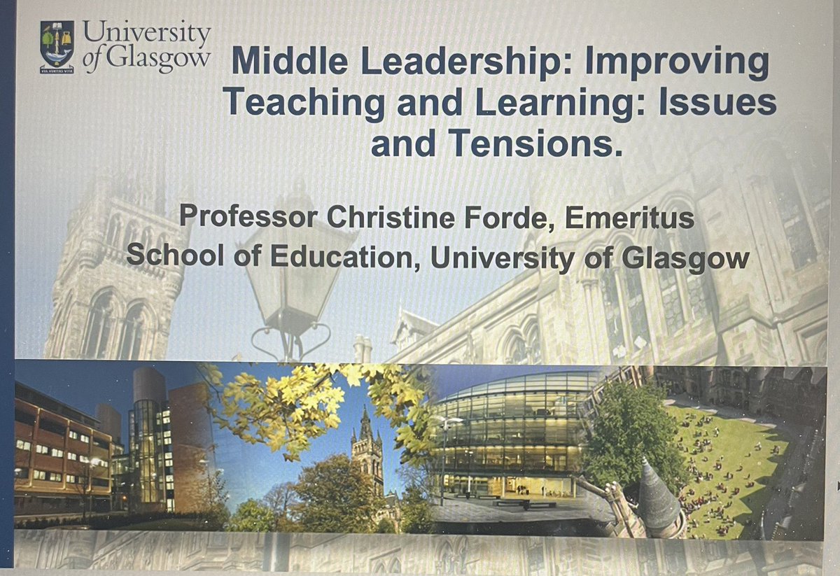 Kathleen Kerrigan (@kmkerrigan) on Twitter photo Well done to our middle leader students for their presentations today. 👏So heartening to hear about wonderful developments taking place in schools despite challenging circumstances. Special thanks to Professor Christine Forde for her inspirational keynote. <a href="/UofGEducation/">School of Education</a> Well done to our middle leader students for their presentations today. 👏So heartening to hear about wonderful developments taking place in schools despite challenging circumstances. Special thanks to Professor Christine Forde for her inspirational keynote. <a href="/UofGEducation/">School of Education</a>