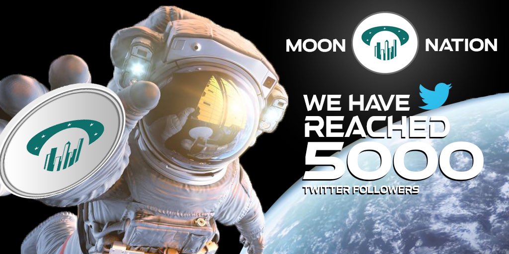 Thankyou ❤️ 5000 #MoonNation followers