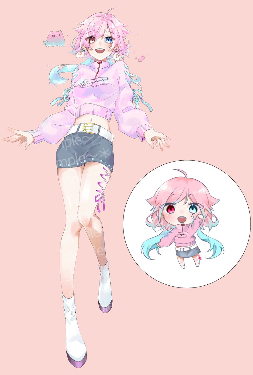 ちゃいてぃ 依頼 ある歌い手グループの立ち絵のご依頼を頂いてました 公開okの許可が出たので改めて報告されていただきます 素敵なご依頼ありがとうございました 有償依頼 歌い手グループ 立ち絵依頼 有償 イラスト
