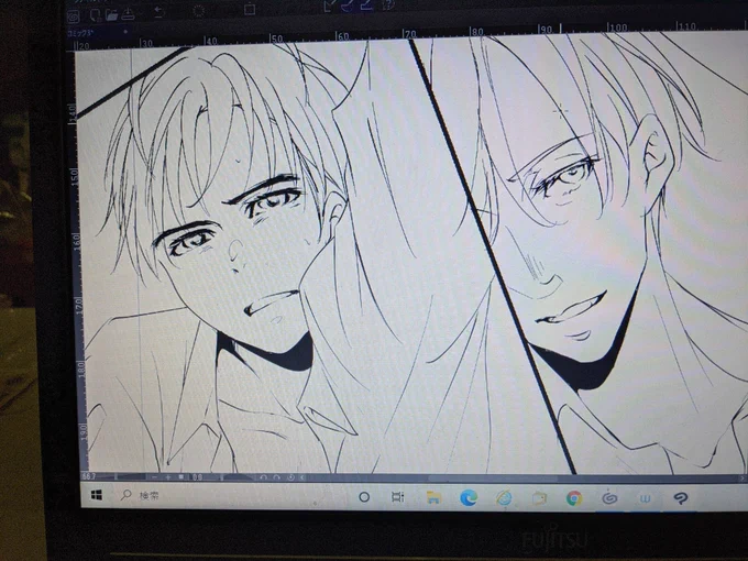 今日も頑張った…
頑張ったから息抜き落描きしていぃ? 