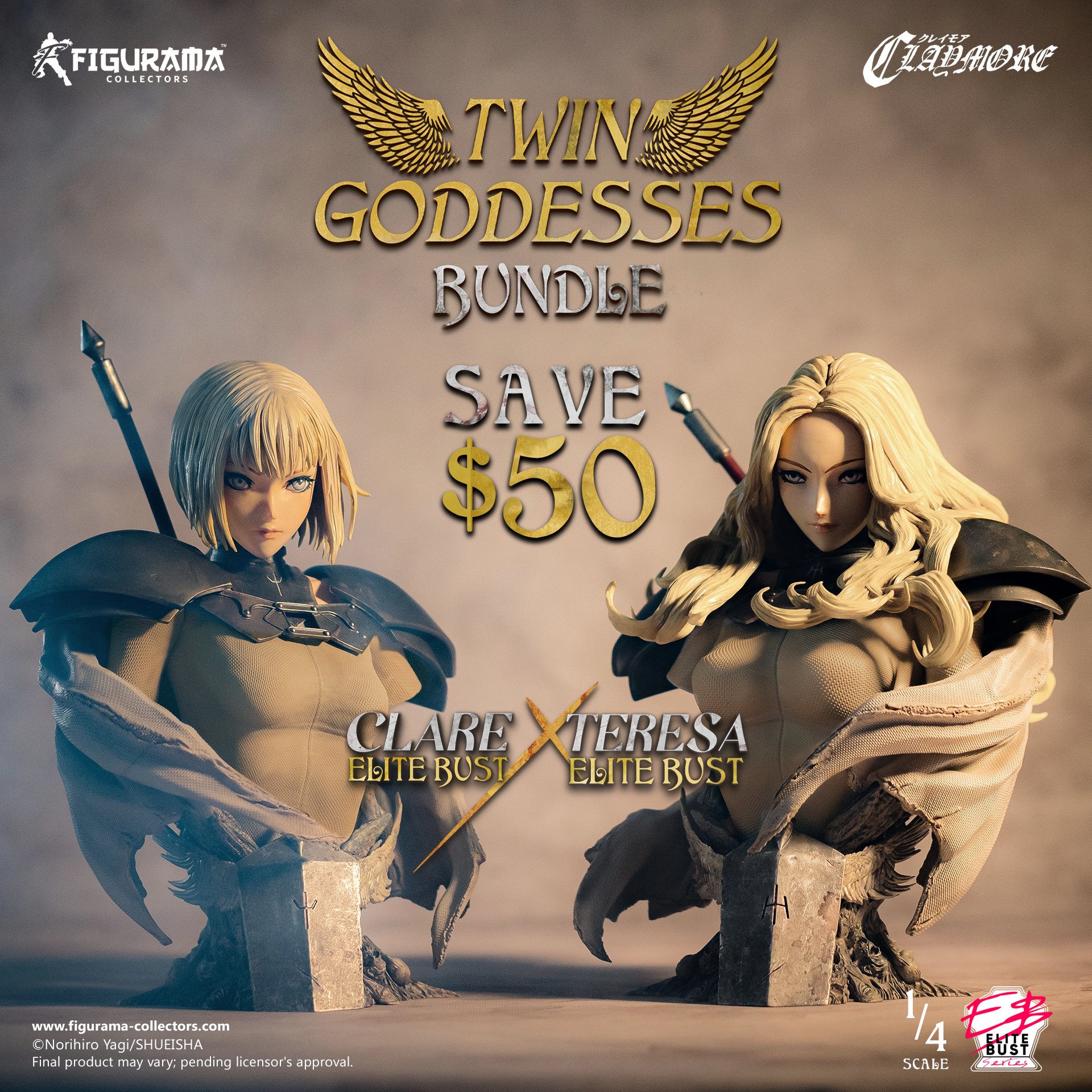 Figurama Collectors フィギュラマコレクターズ Save 50 When You Pick Up Both Clare And Teresa Together テレサとクレアのセットで 50お得です 5月29日 23 00時 予約販売開始 Join The Wishlist T Co Jbdpn9e6yv Figuramacollectors