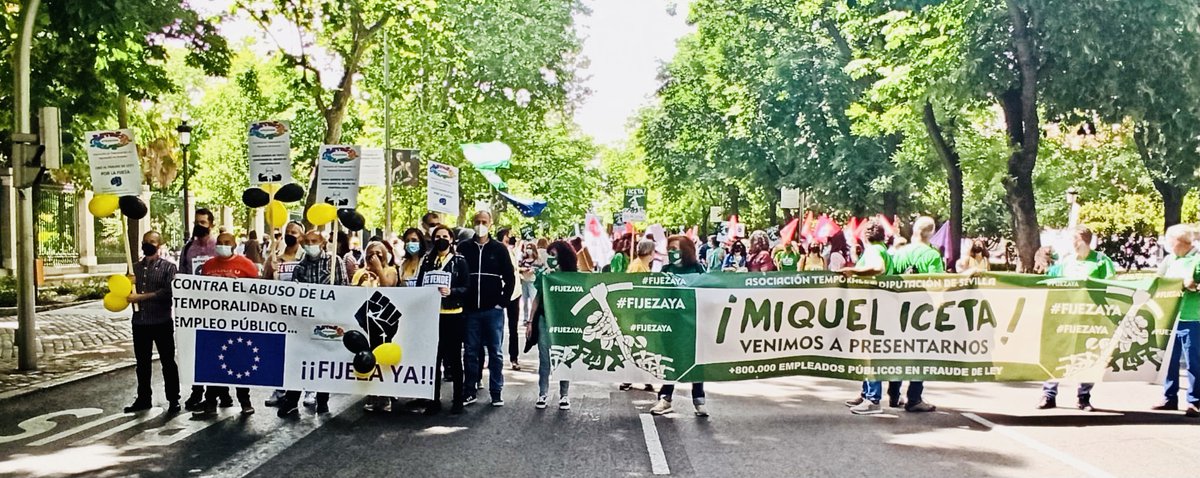 atradigra's tweet photo. ATRADIGRA ya está aquí PONIENDO VOZ 🗣a los trabajadores de @dipgra en esta lucha por NUESTROS ➡️DERECHOS! Bravo compañeros!! @pepe_entrena @giralte #FijezaYaEsConstitucional #22MFijezaYa #IcetaQuieroConocerte #icetaescucha #StopAbusoTemporalPublico #StopOPEsconAbusados https://t.co/3mfBPoRz2V