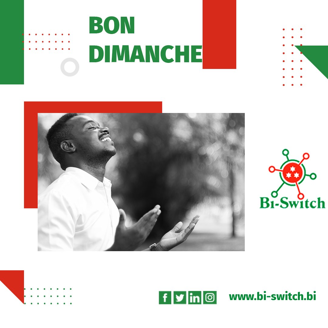 Bdiswitch's tweet photo. Mugire umunsi w'Imana mwiza
#Burundi #Biswitch https://t.co/UIrBDff8LP