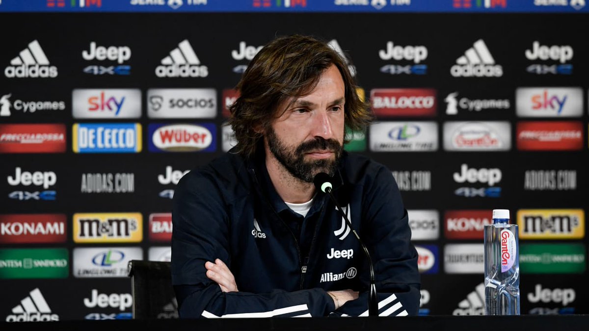 juventusfc's tweet photo. #BolognaJuve, fra poco le parole di Mister 
@Pirlo_official  🎙
https://t.co/lTAClKi0XV https://t.co/qvpp5M6AS7