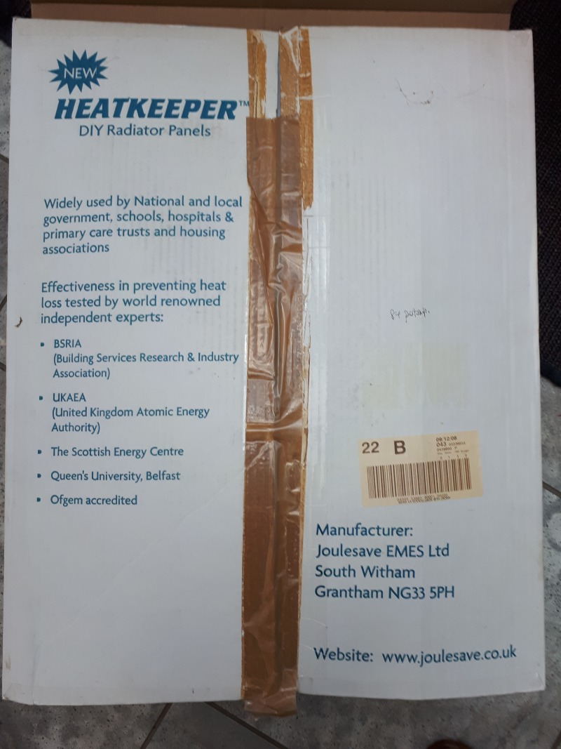 Offered: Heatkeeper radiator panels (Upton NR13) ilovefreegle.org/message/803363…