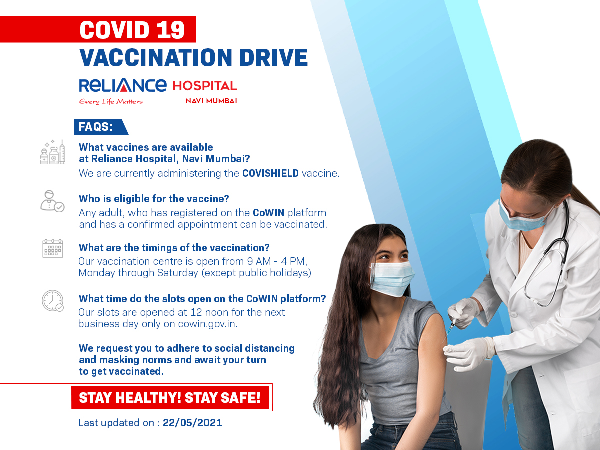 Kokilaben Hospital, Navi Mumbai (@kdahnavimumbai) on Twitter photo Find out all about the #timings, #eligibility, and #booking details for the COVID-19 vaccination drive at <a href="/reliancehosp/">Reliance Hospitality</a>, Navi Mumbai. #vaccinationdrivedetails #vaccinationupdate Find out all about the #timings, #eligibility, and #booking details for the COVID-19 vaccination drive at <a href="/reliancehosp/">Reliance Hospitality</a>, Navi Mumbai. #vaccinationdrivedetails #vaccinationupdate