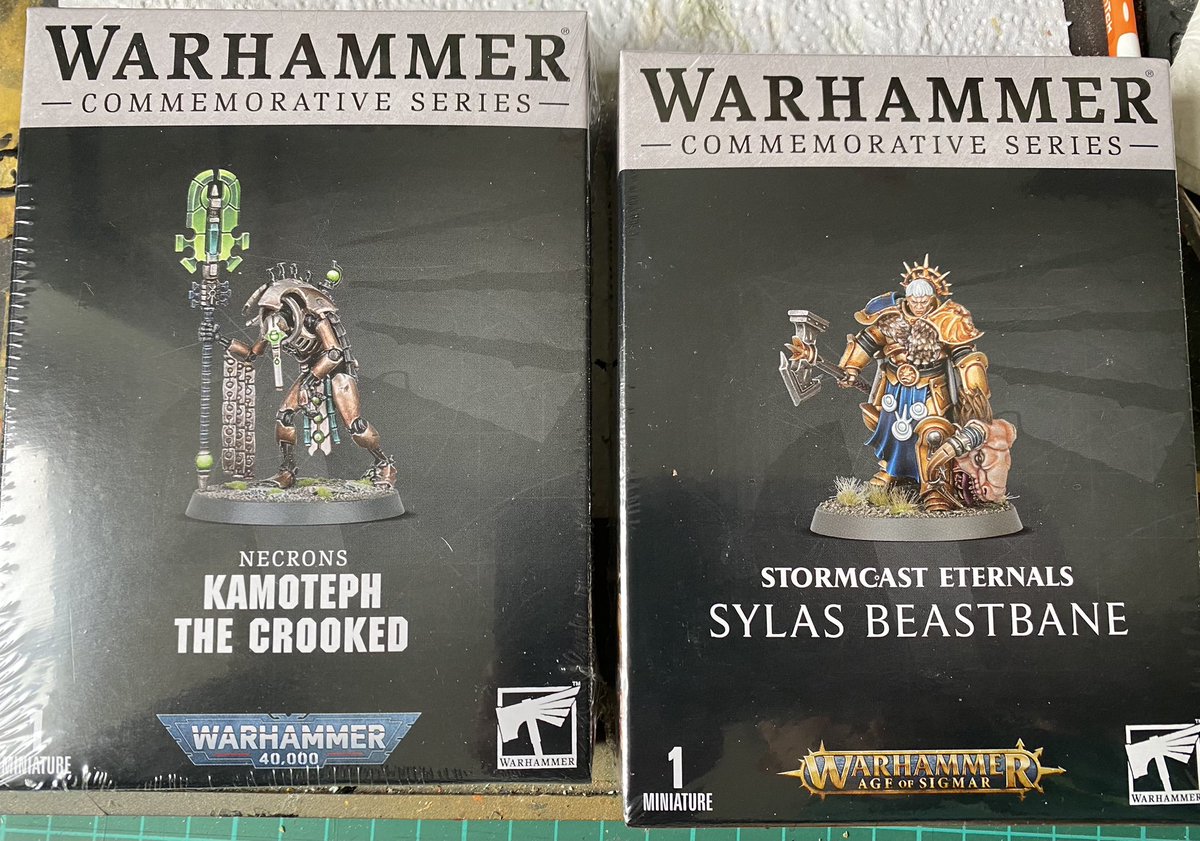 Morning #warmongers. Some how I broke the 750 followers mark this week, you’re all mad!

But as I picked up these two bad boys today I thought I’d give one away. 

No need to follow (although it’s appreciated). Like, retweet and comment on which you’d prefer.