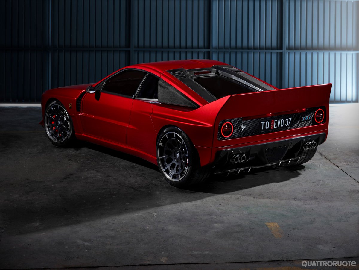 quattroruote's tweet image. Dal mito della #Lancia Rally 037 nasce la #Kimera Automobili EVO37, supercar stradale da 505 cavalli che sarà prodotta in soli 37 esemplari con prezzi a partire da 480.000 euro più Iva ----&amp;gt; bit.ly/3fDIazJ