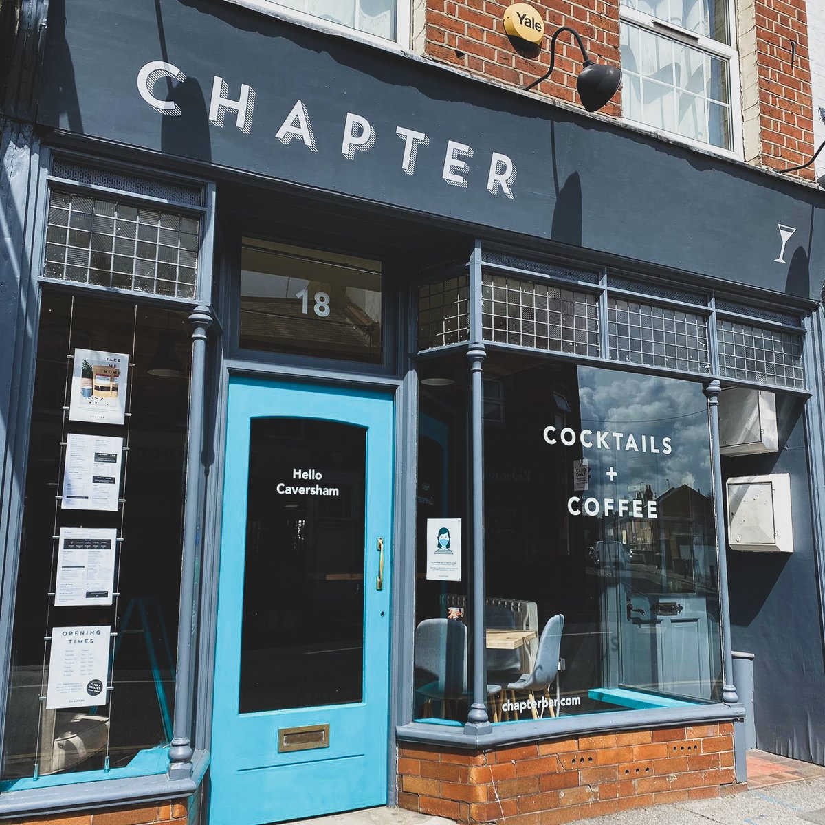 chapterbar's tweet image. WE'RE BACK!🎉

It's been a while, Caversham! We're open from 1pm today and operating as walk-in only, so come and see us for coffee, cocktails, snacks and more - our friendly team will be happy to find you a table! #chaptercaversham