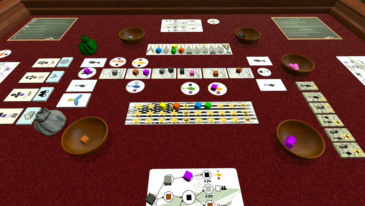 the_good_meeple's tweet photo. Durante todo el día de hoy estaremos en las jornadas virtuales de SBD Jocs organizadas por @cerclemilenari y @Darkstoners haciendo demos del #Saigon1975 🚁 (proto finalista) y de #ADELE 🚀(¡en KS dentro de solo 2 días) https://t.co/dynZMw207F  Join us! https://t.co/Rbhw5C3LXc