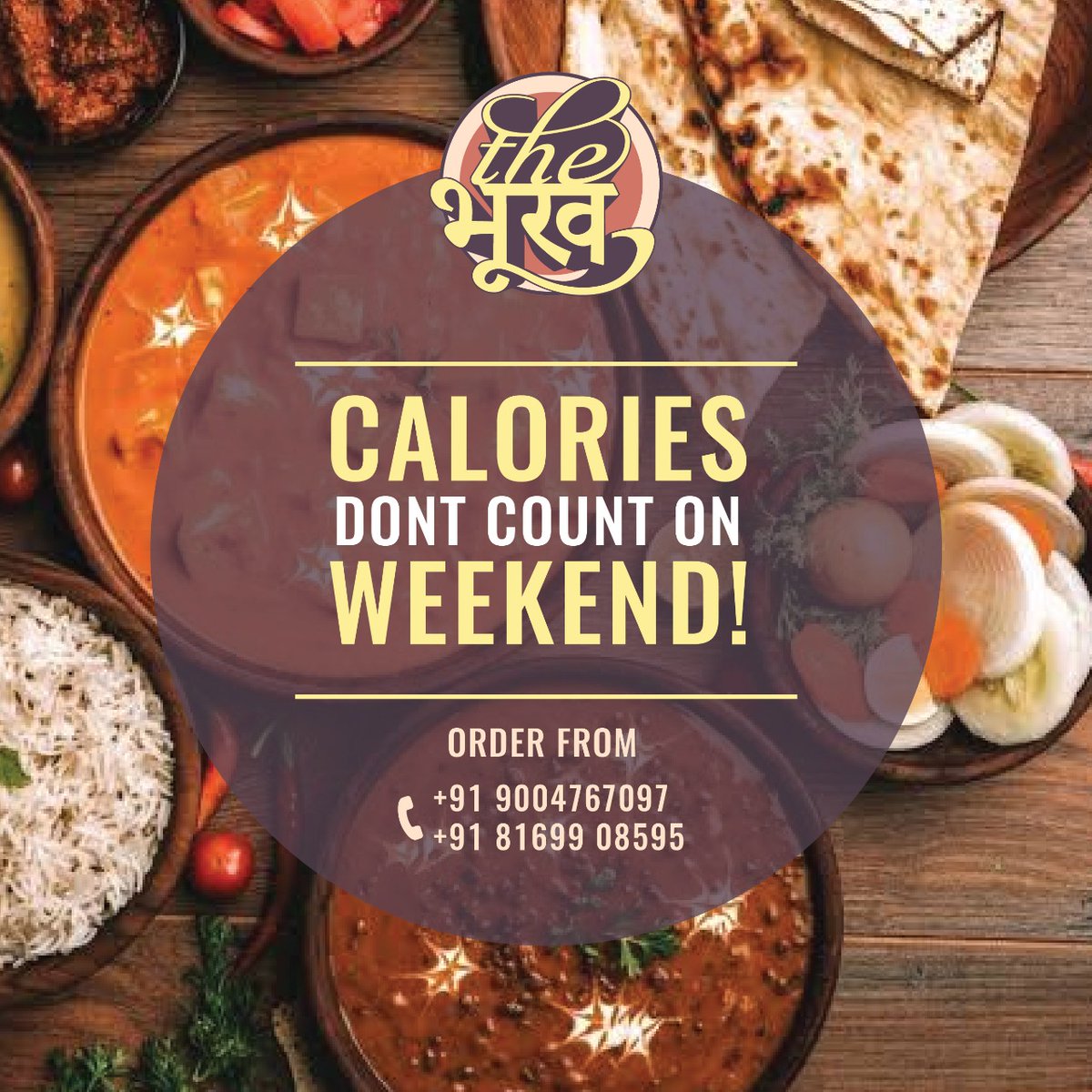 Thebhookhco's tweet photo. It's Saturday, and we're calling it a week by some Good Food to set up our Good Mood!😋
So have no Fikar and Order from #TheBhookh Khulkar.....!🍱
CALL Us At ☎️
+91 9004767097
+91 8169908595

Also visit your website
https://t.co/4WAFamhm3H https://t.co/5swWpObsud