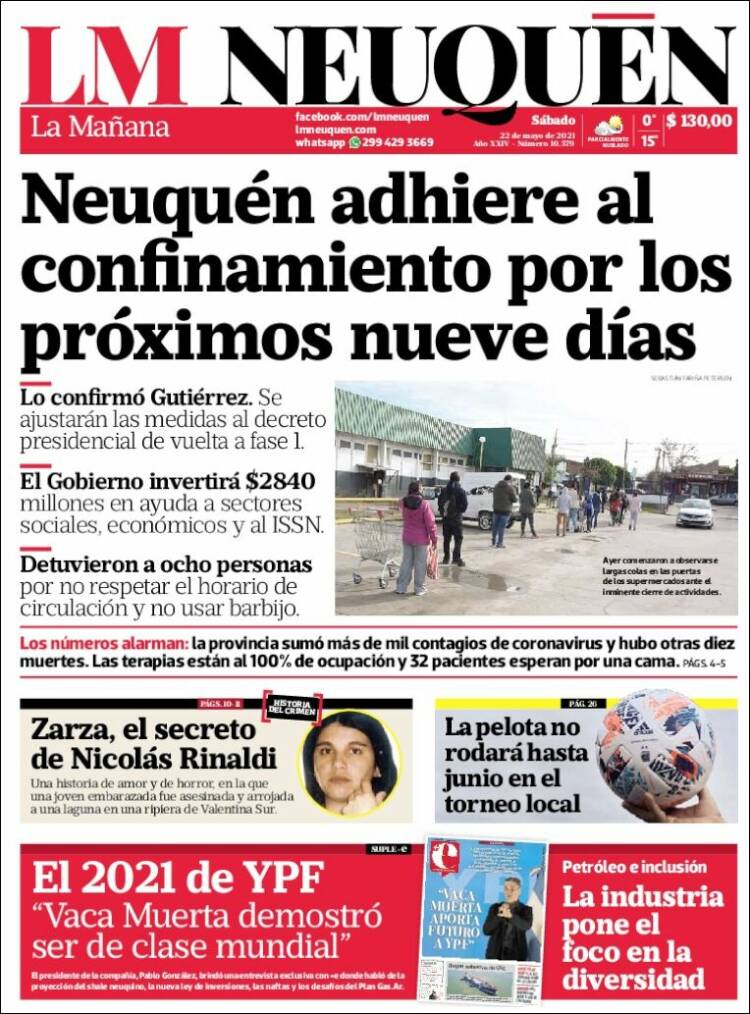 Seguimos acompañándolos en <a href="/Cadena3Com/">Cadena 3 Argentina</a> 
Arrancamos las ronda de noticias con lo más importante del país.
<a href="/vmaslup/">Vero Maslup</a> desde Rosario.
<a href="/pipyriveroc3/">Roberto Rivero</a> en Santa Fe.
En Tucumán <a href="/RosaliaCazorla/">Rosalía Cazorla</a> 
<a href="/LuisOmarCastro/">Luis Omar Castro</a> en Mza.
Elisa Zamora desde Salta.
