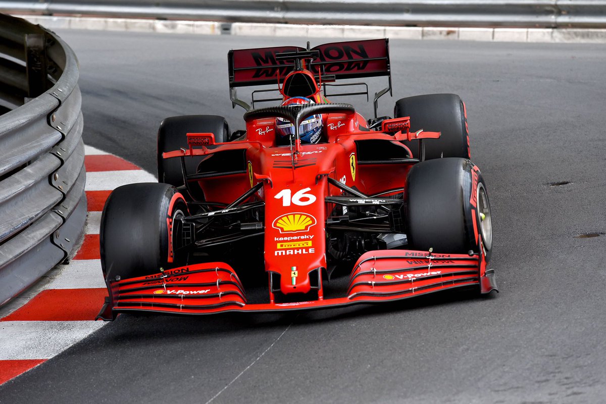 ScuderiaFerrari's tweet photo. Both drivers are back into #FP3 action on soft tyres. 

8 minutes to go. 

#MonacoGP https://t.co/IypOoM8iRz