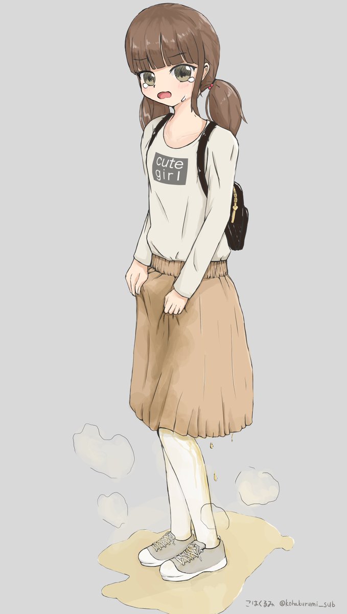 おもらし落書き 