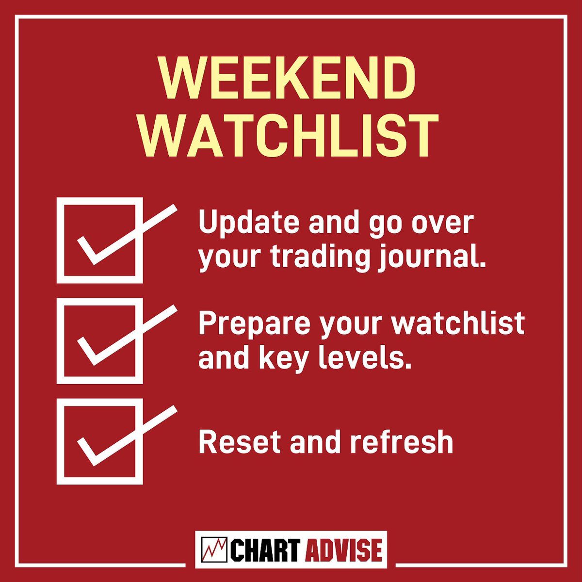 NeoTrader_in's tweet photo. Use your weekend to study and refine your trading strategy.
How do you spend your weekend?
#chartadvise #neotrader #tradingstocks #trading #tradingstrategy #sensex #sensextoday #stockmarket #stockmarketinvesting #stockmarketeducation #stockmarkettips #stockmarketindia #nifty50 https://t.co/ryx2rRhbap