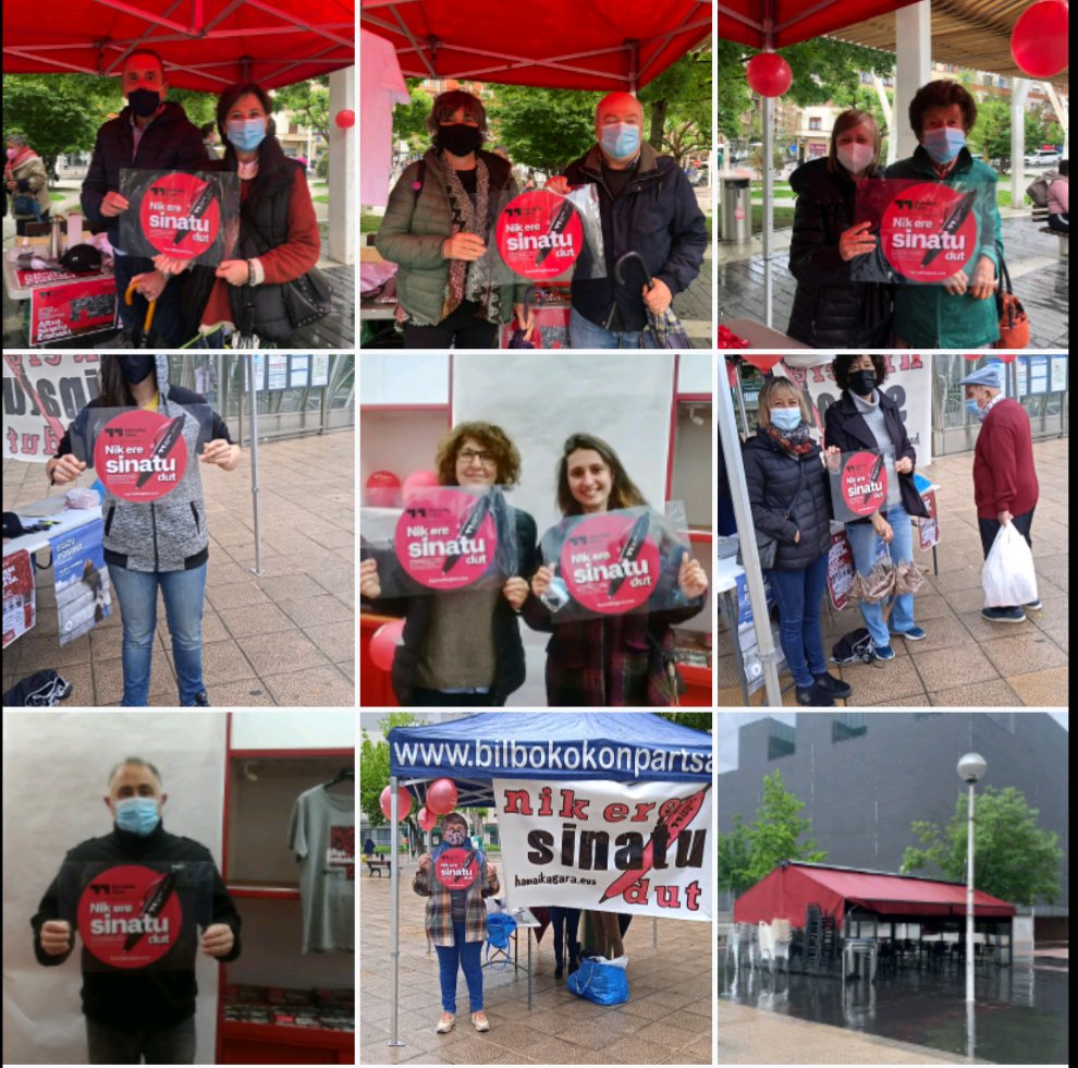 gureeskubilbo's tweet photo. Bilbotarrok bustitzen ari gara #ErreferendumarenAlde! ✍️☔
Euria ez da izaten ari oztopo #SinaduraBilketa aurrera eramateko! 🌂📝
#Indautxu #Otxarkoaga #AldeZaharra #Errekalde
Hurbildu zu ere! Zure zain gaude!
#Altxa #Sinatu #Erabaki
@Hamaika_Gara @Gure_Esku https://t.co/39fX1M2NmO