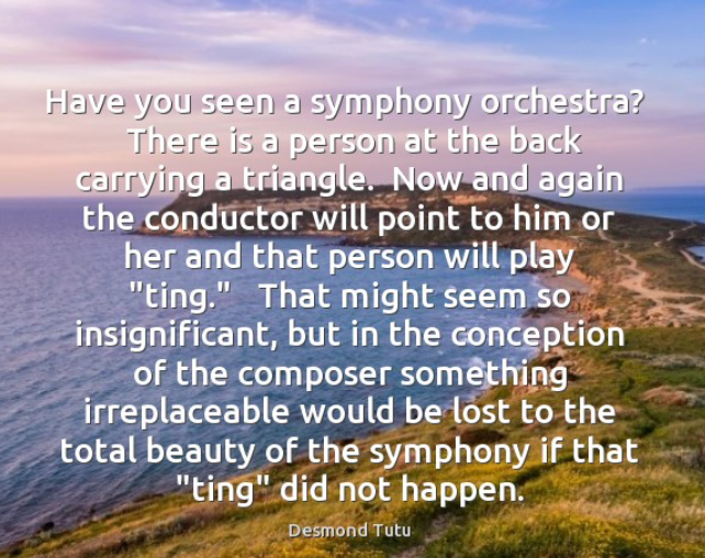 GabrielKGordon's tweet photo. #quoteoftheday #desmondtutu #weareallimportant #youarespecial #youareirreplaceable #classicalmusic #music https://t.co/HbwusTysTv