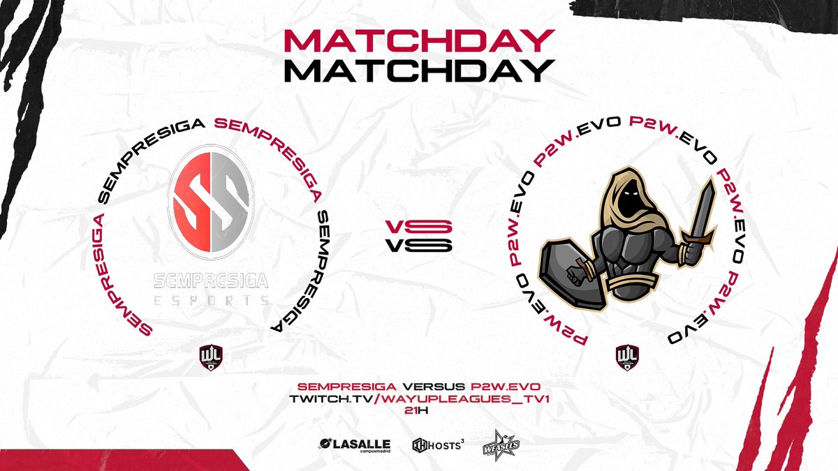 wayupleagues's tweet photo. #Matchday - Playoffs / Divisão 2

Hoje, voltamos a ver @EsportsP2w .Evo, dentro do servidor, para enfrentar @Ecozin10 e co. 🤩

A equipa dos @SempreSigaESP poderá vir melhor preparada para enfrentar os camaradas de @FilFer_5 😉

Contamos contigo às 21H, na TV1 😁 https://t.co/HFMKoQrATd