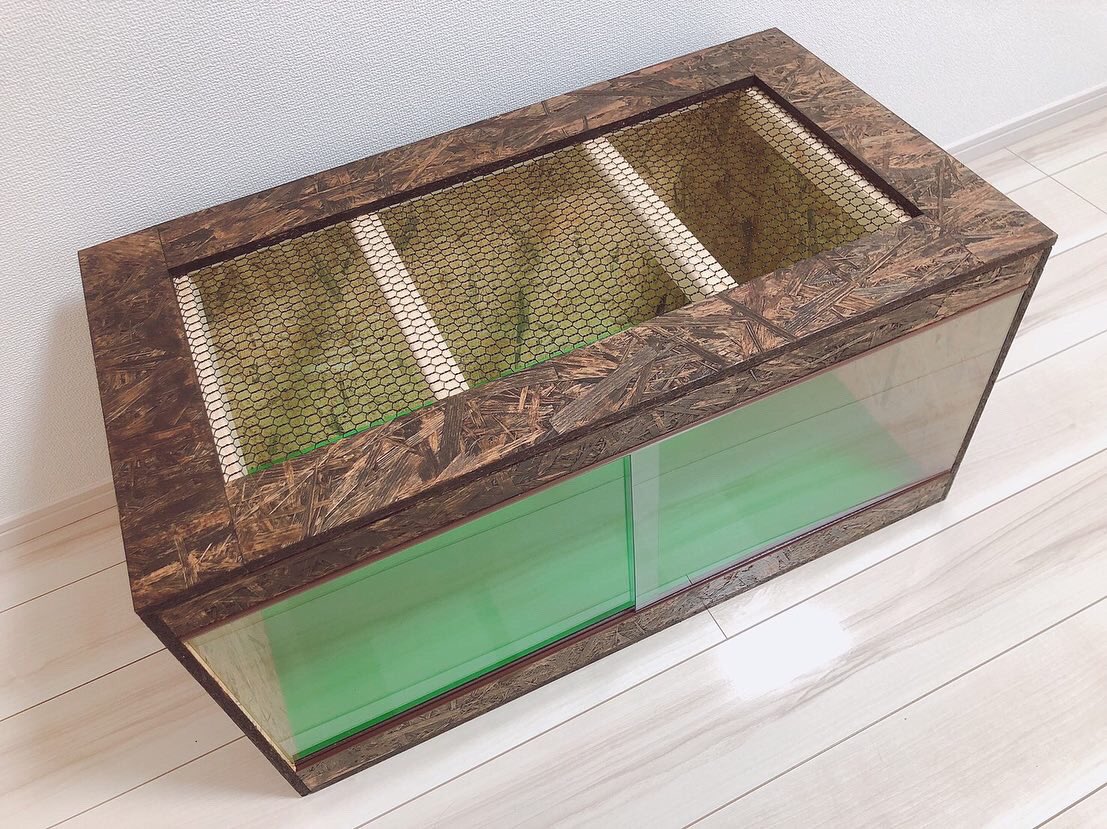 ご提案】804535 アルミフレームケージ爬虫類ケージ