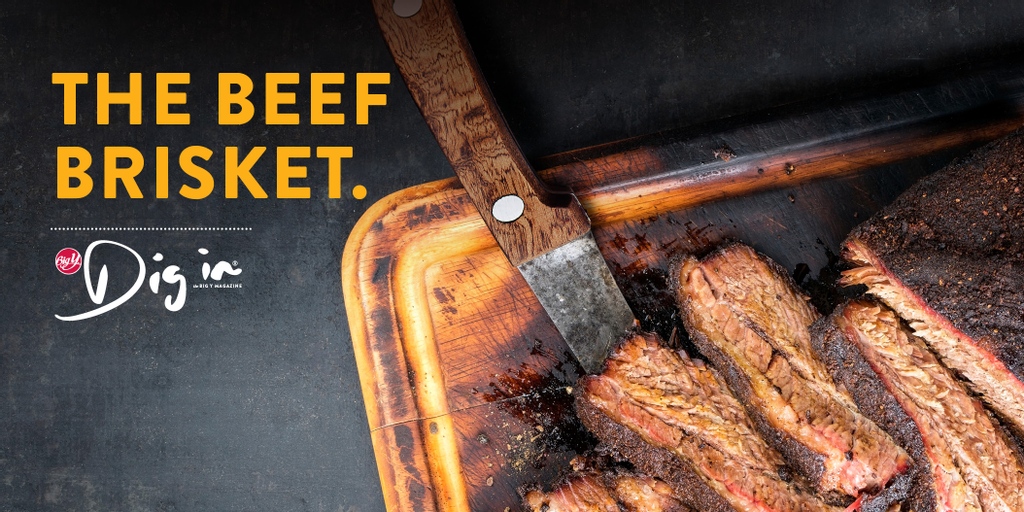 Brisket is delicious, versatile and deceptively easy to make. Discover how in the latest issue of Big Y Dig In Magazine &amp; get fired up.

#bigy #bigyworldclassmarket  #itsmybigy #yummy #delish #bigyamericanowned #bigydigin #bigydiginmagazine  #summer #beefbrisket #carnivore #bbq