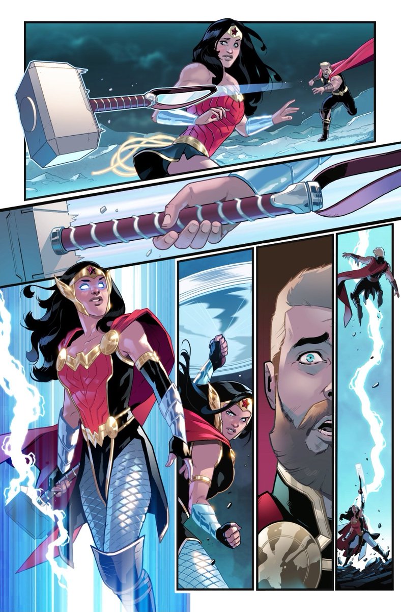 RT @whoreofriri: this artwork of Wonder Woman vs thor lives rent free in my head https://t.co/t5e7T18FjC