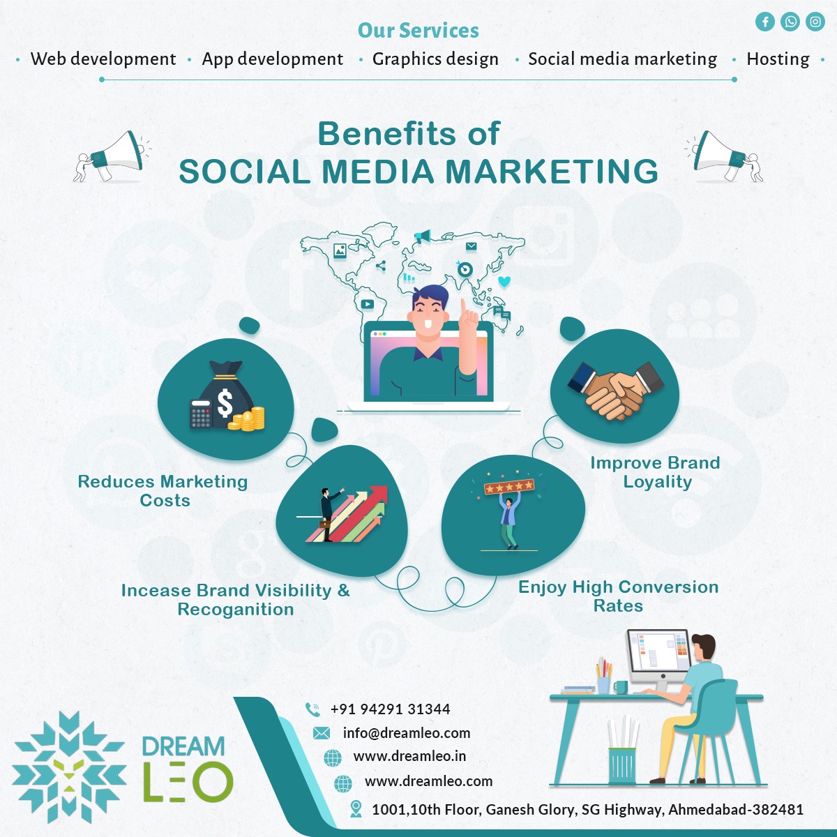 dreamleoweb's tweet photo. You Want to #Increase your #SELL?

Contact Today, We are here to #HELP You.

Call Now: +919429131344

#instagrammarketing #photography #instagood #smm #entrepreneurship #digitalmarketingtips #marketingonline #startup #social #contentcreator #emailmarketing #website #motivation https://t.co/PeaFZ5WFg0