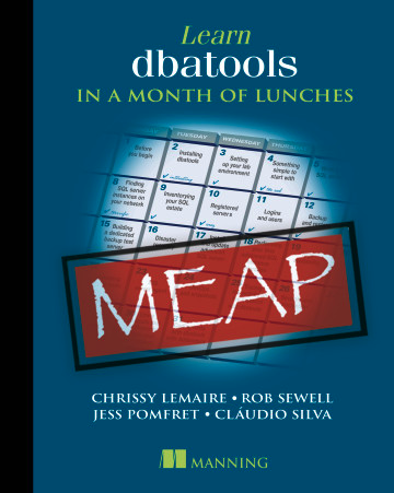 psdbatools's tweet photo. Super excited to announce that @jpomfret and @ClaudioESSilva have joined as coauthors of dbatools in a Month of Lunches😍! Get your Early Access copy now at https://t.co/NkoeoDu1fk https://t.co/5JfS9BCsOr