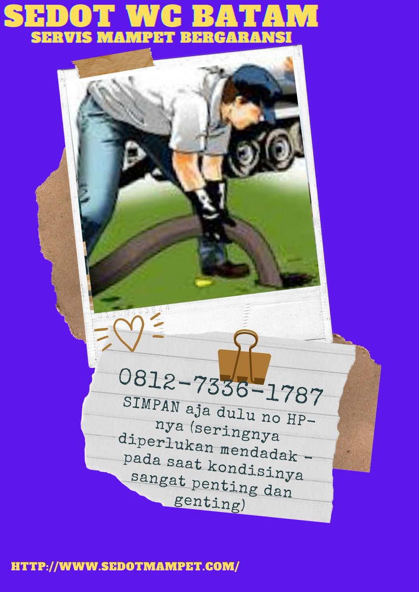 +62 812-7336-1787 Sedot Mampet Batam Murah dan BERGARANSI

ahlifoto.blogspot.com/2021/05/62-812…

#Panbil #Kabil #TanjungPiayu #SeiJodoh #SeiPanas #BatuAji #Batamindo #Nagoya #Sagulung #Batam #Barelang #Bengkong #Baloi #Punggur #Nongsa #Tiban #Sekupang #BatamCenter #sange #Crypto #malamminggu