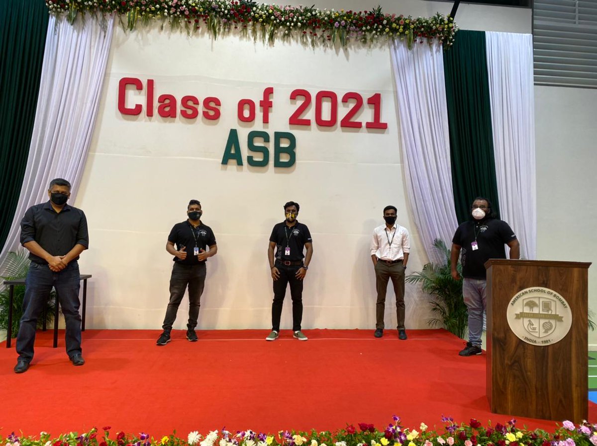 ASBIndia's tweet image. Who has the BEST facilities and AV teams going? We do! Huge shout out to Shinde &amp;amp; Mario &amp;amp; teams for pulling off two days of individual diploma presentations for our #ClassOf2021 and their families. Thank you 🙏 #ASBIndia #BoundlessAtASB