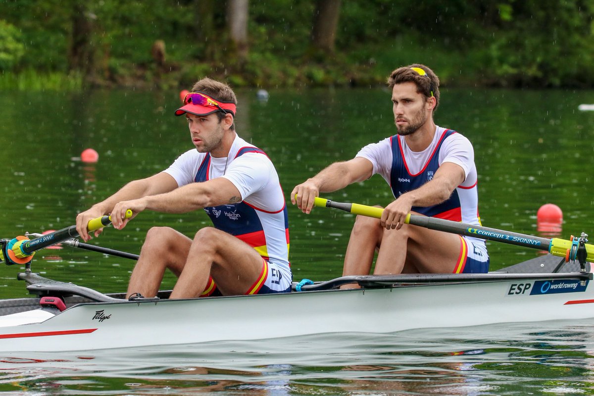 fed_esp_remo's tweet photo. #IICopaDelMundo | @WorldRowing 

⚡️Javier García y Jaime Canalejo (M2-) disputarán mañana la Final B⚡️

#remoteamESP #remoESP #ESPasion #teamESP #remo #worldrowing⁣ 📸#BalintCzuCz https://t.co/0CwFjHSN2R