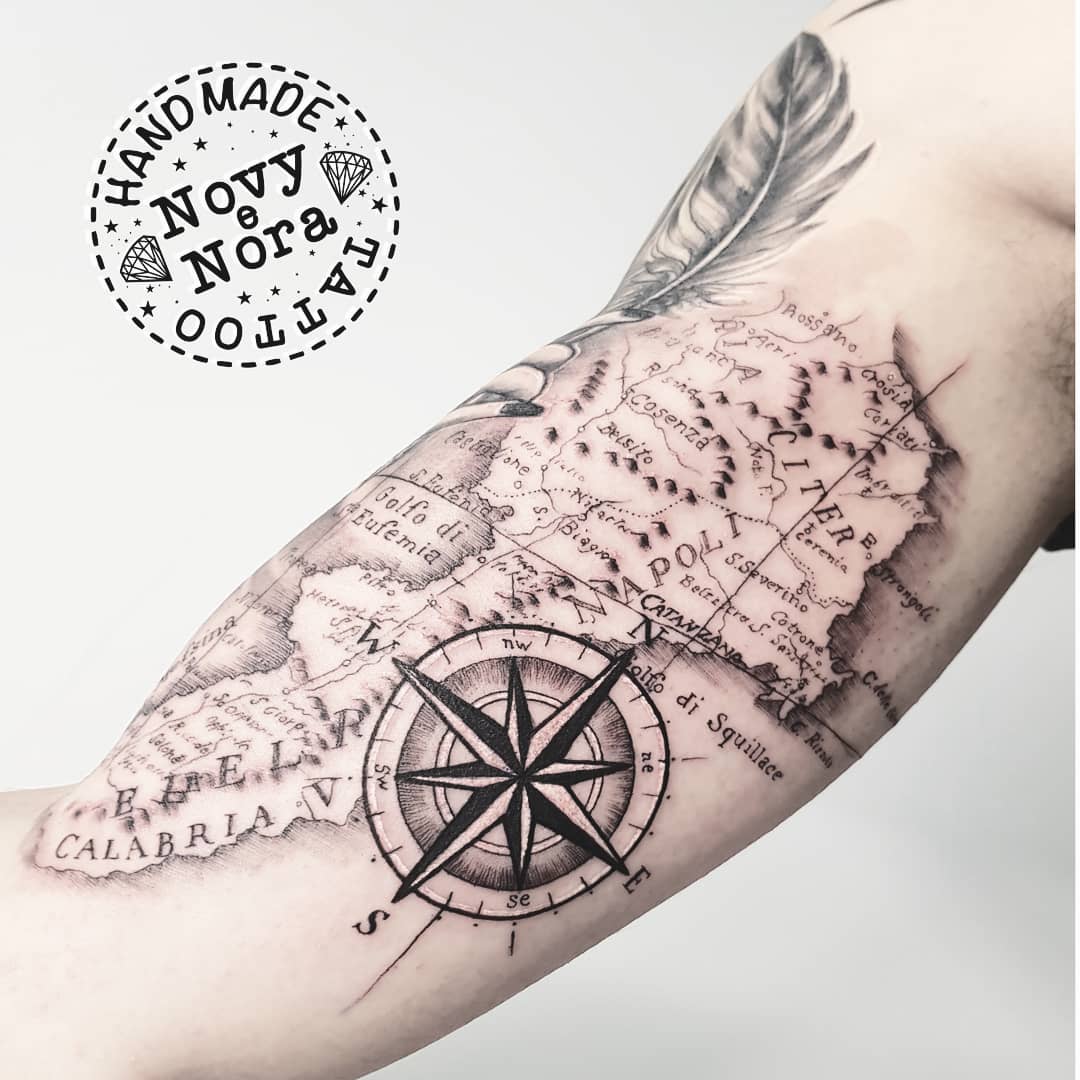 Novytattoo Handmade on X: "Calabria #mappaantica #oldmaps #oldmap #mappa #calabria #windrose #windrosetattoo #rosadeiventi #bussola #compass #calabriatattoo #handmadetattoostudio #carpi #ink #art #tattoo #tattooedmen #inkedman #indelible ...