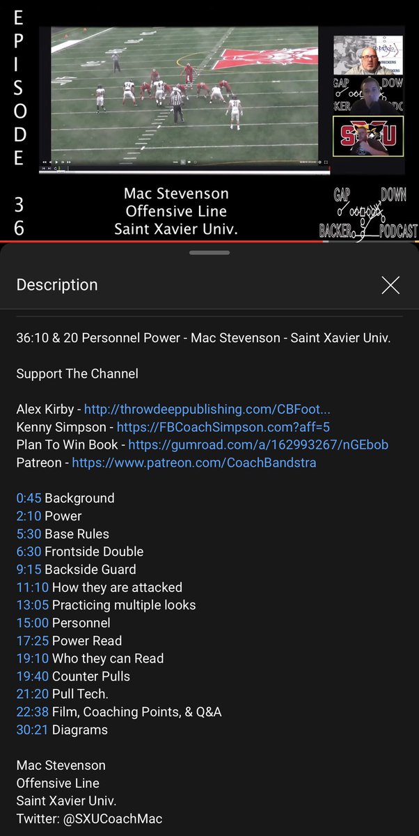 36:10 &amp; 20 Personnel Power - @SXUCoachMac - Saint Xavier Univ.

Guest Co-Host: <a href="/coach_bartley/">Matt Bartley</a> 

Anchor

anchor.fm/nicholas-bands…

YouTube

youtu.be/Z-DWjYhUp2g
